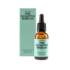 Huile à barbe pin et eucalyptus – soin hydratant et rafraîchissant