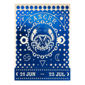 Carnet d'allumettes signe du zodiaque Cancer