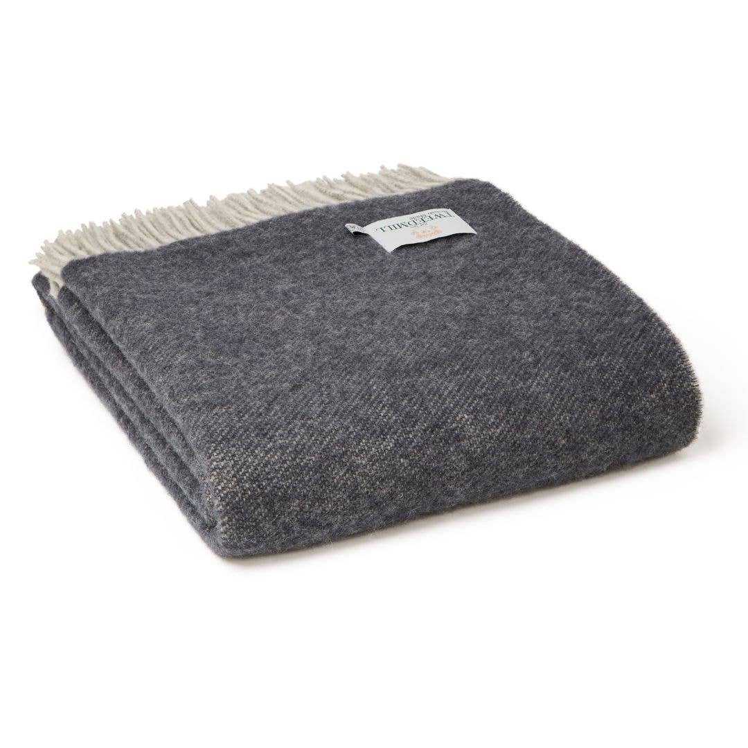 Plaid réversible Dartmoor en pure laine vierge, vue 4