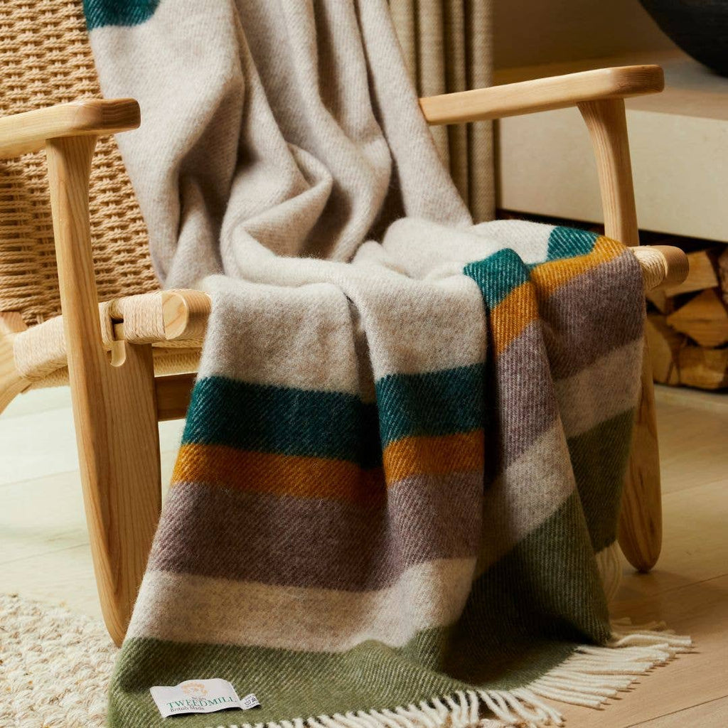 Plaid Alaska en laine vierge naturelle, vue 8