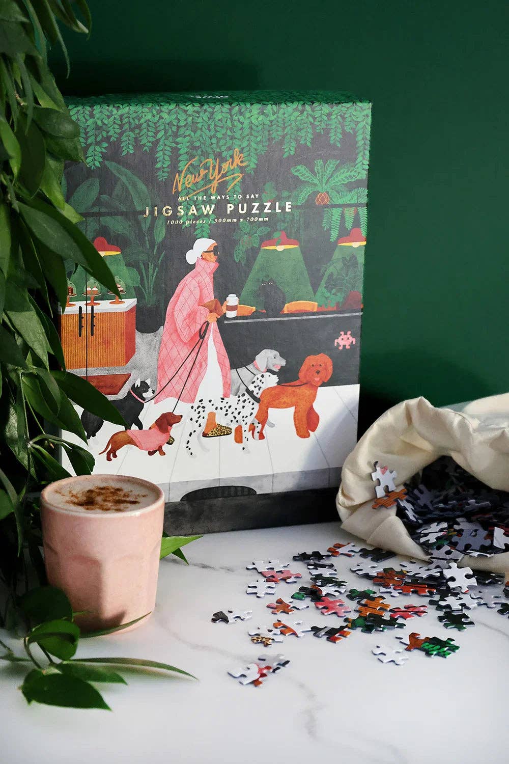 Puzzle 1000 pièces Gardien de chien, vue 6