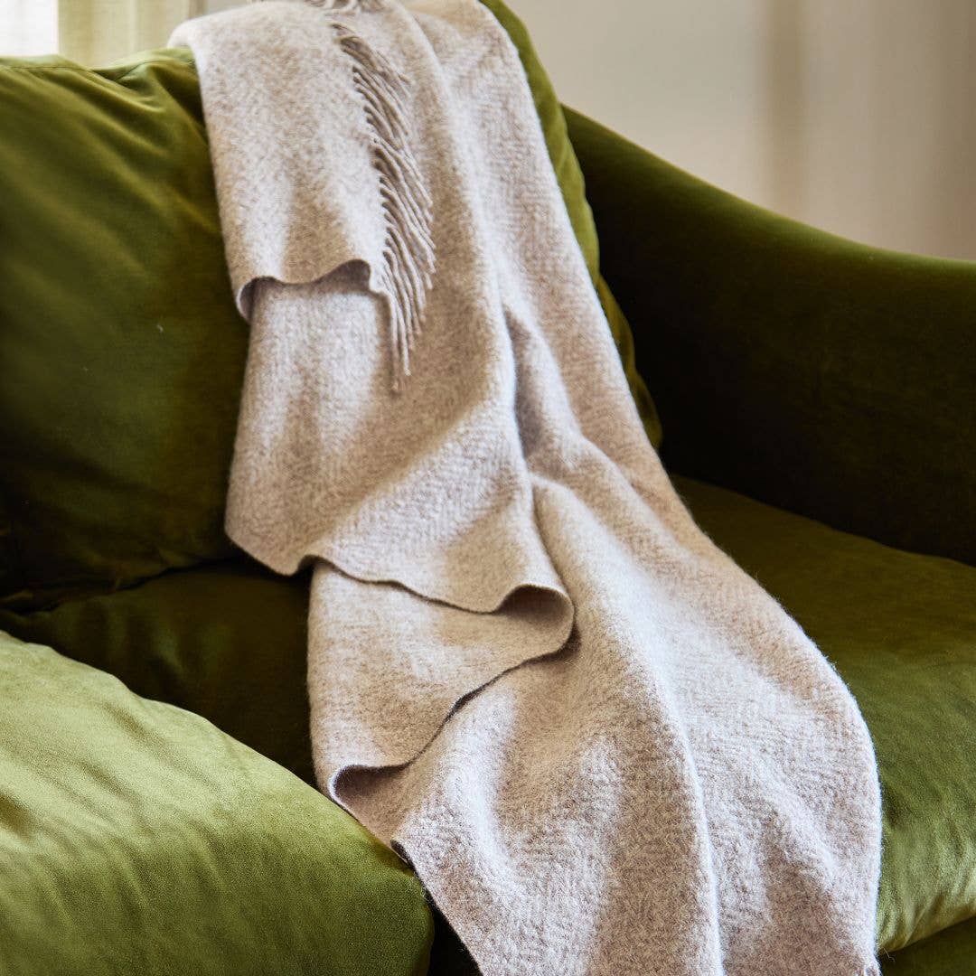 Plaid Moorland en pure laine vierge, vue 6