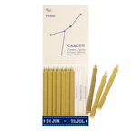 Carnet d'allumettes signe du zodiaque Cancer, vue 2