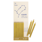 Carnet d'allumettes signe du zodiaque Gémeaux, vue 3