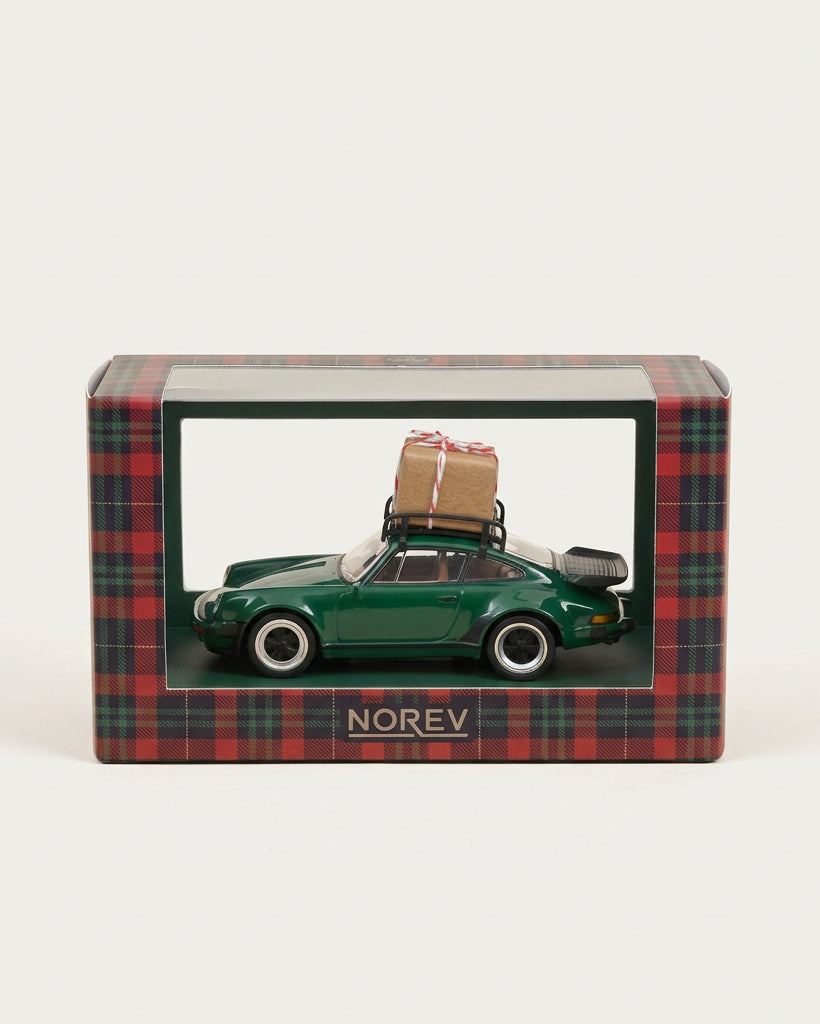 Miniature Porsche 911 Turbo 1978 édition Noël Jet-car au 1/43, vue 2