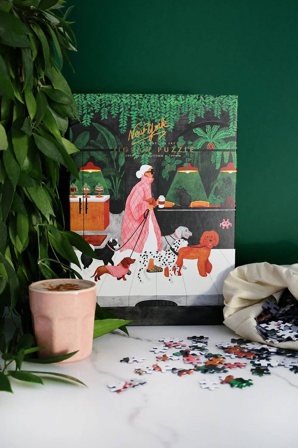 Puzzle 1000 pièces Gardien de chien, vue 3