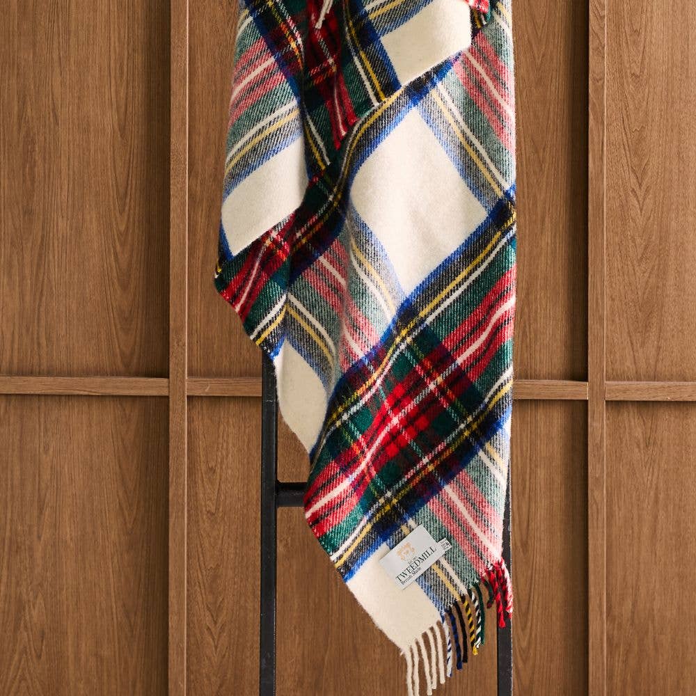 Plaid en pure laine vierge tartan Dress Stewart, vue 2