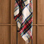 Plaid en pure laine vierge tartan Dress Stewart, vue 2