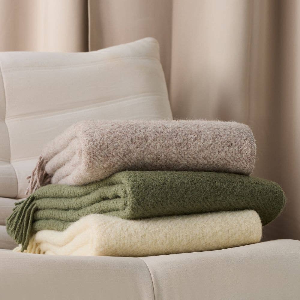 Plaid Moorland en pure laine vierge, vue 8