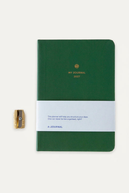 Agenda My Journal A6 2027 vert olive