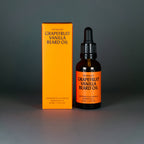 Huile à barbe pamplemousse et vanille – légère et rafraîchissante