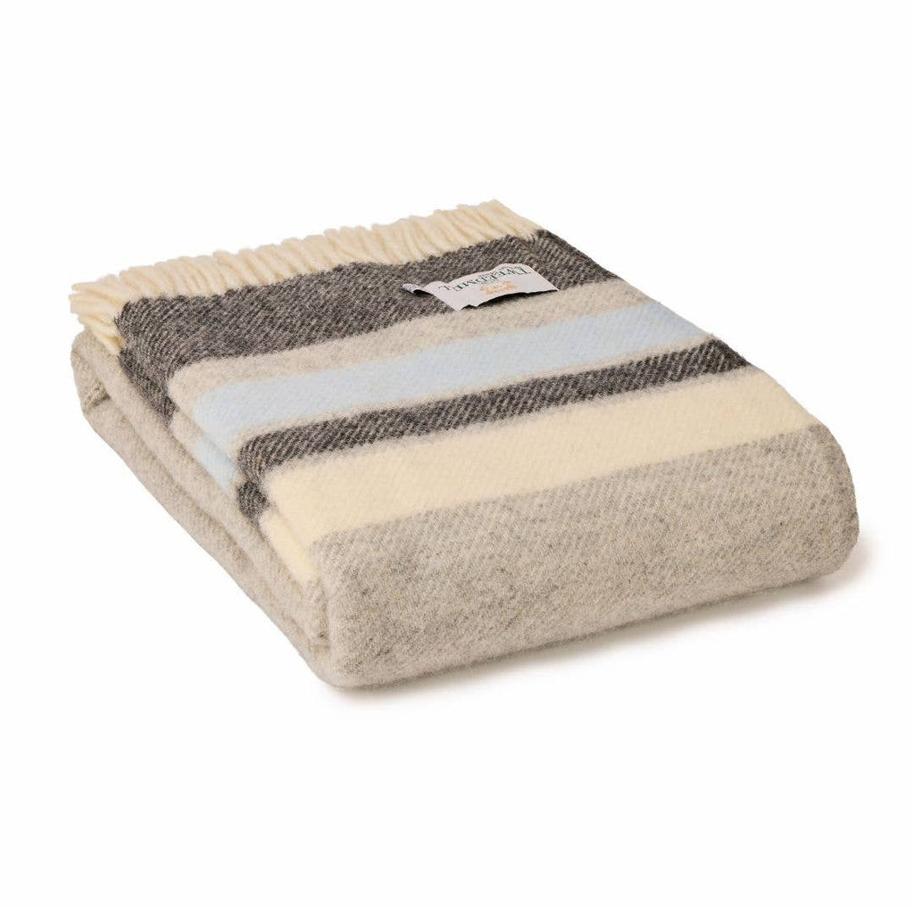 Plaid Alaska en laine vierge naturelle, vue 2