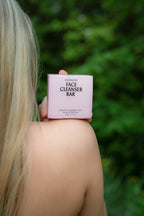 Pain nettoyant visage à l'argile rose pour peau sensible à normale
