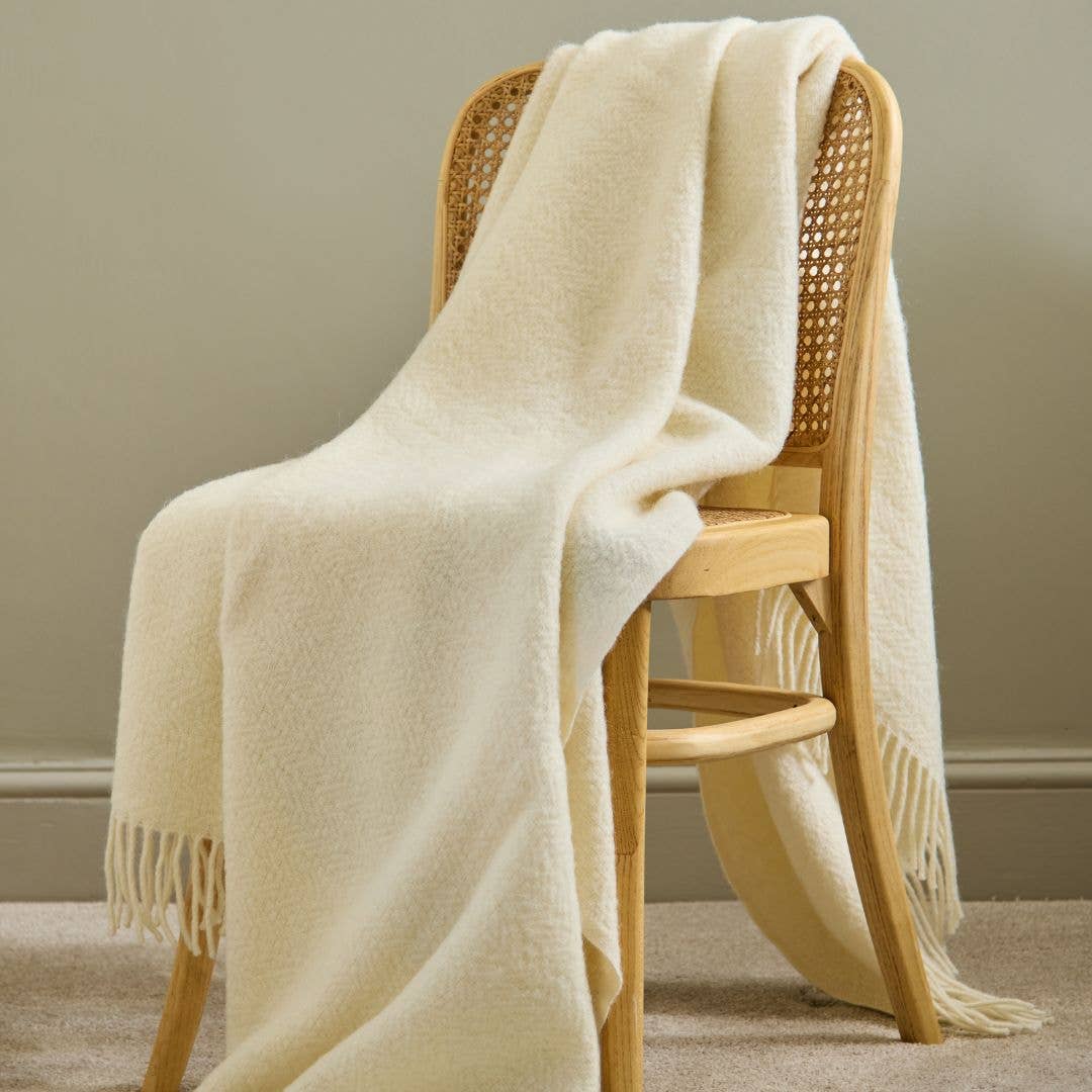 Plaid Moorland en pure laine vierge, vue 5