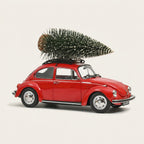 Miniature Volkswagen Coccinelle 1973 édition Noël Jet-car au 1/43, vue 4