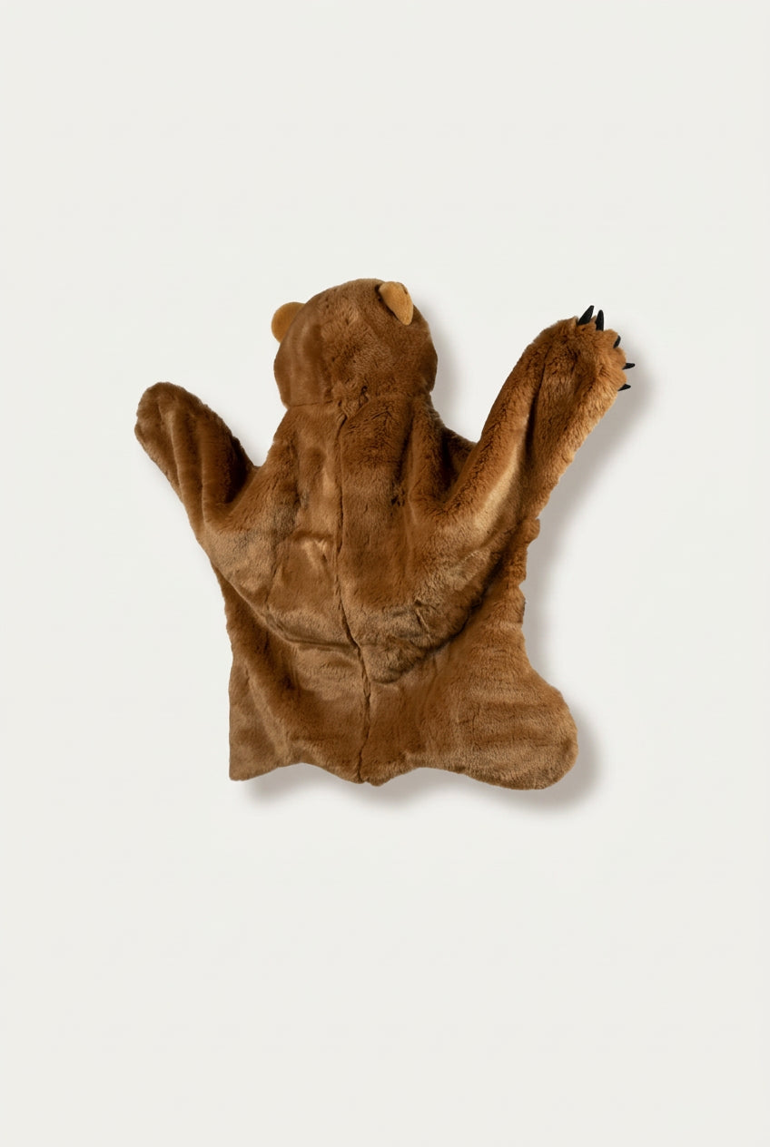 costume, déguisment peau d'ours brun de la marque wild and soft pour maison mere 