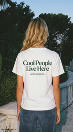 T-shirt Cool People Live Here