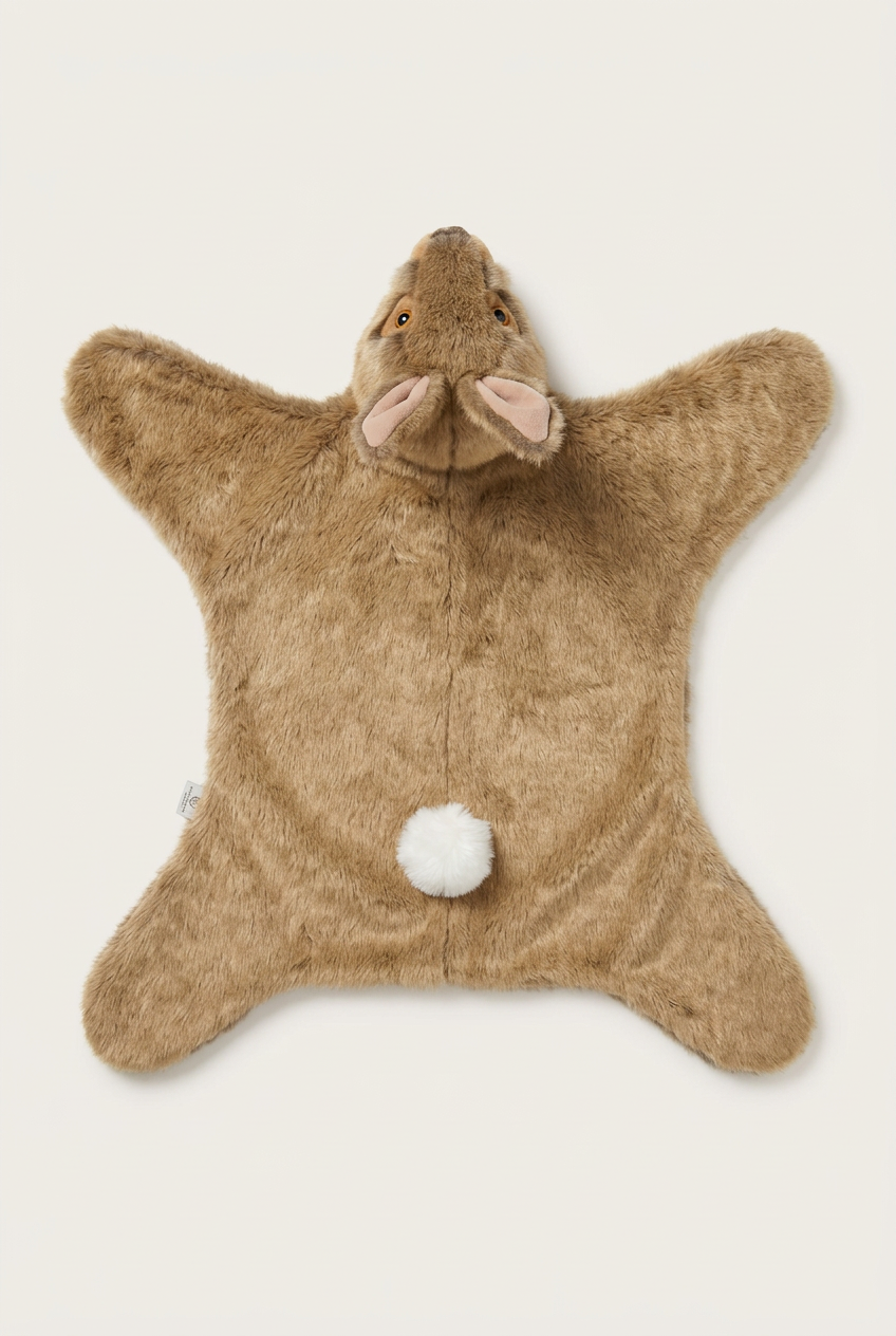dégusisement pour enfant peau de lapin 