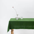 Nappe en lin vert