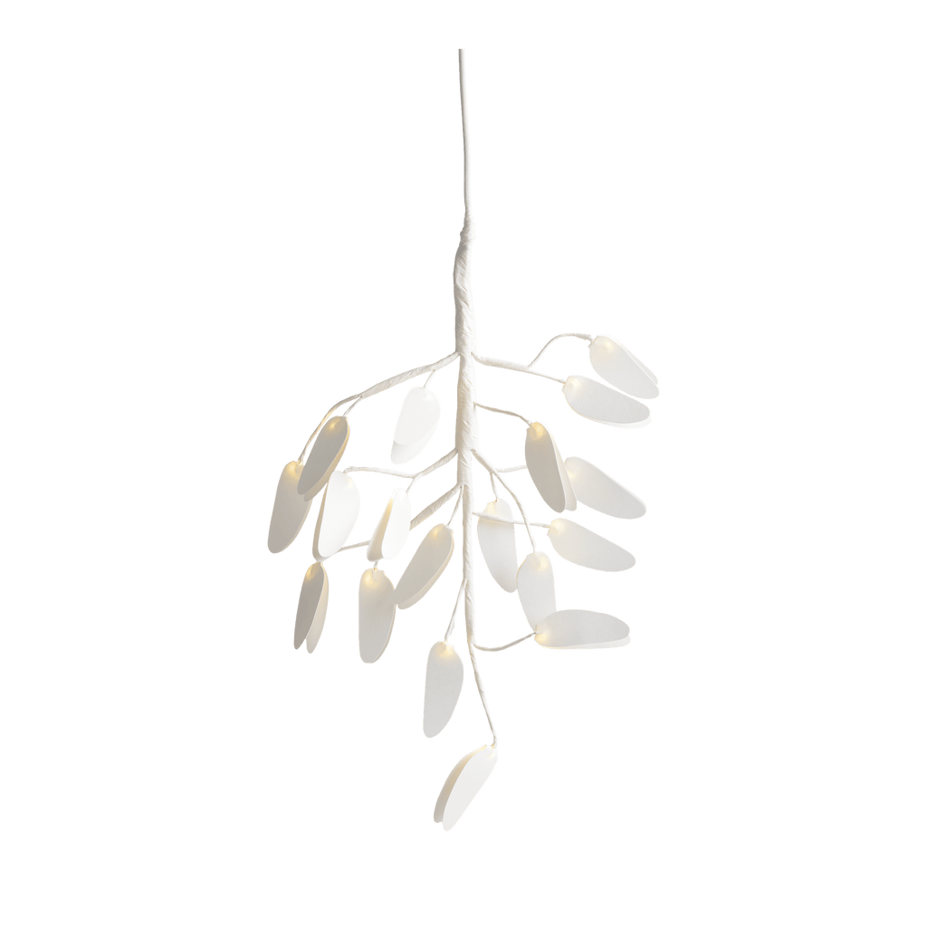 Gui de Noël en papier LED Uyuni Lighting, branche 15 × 26 cm