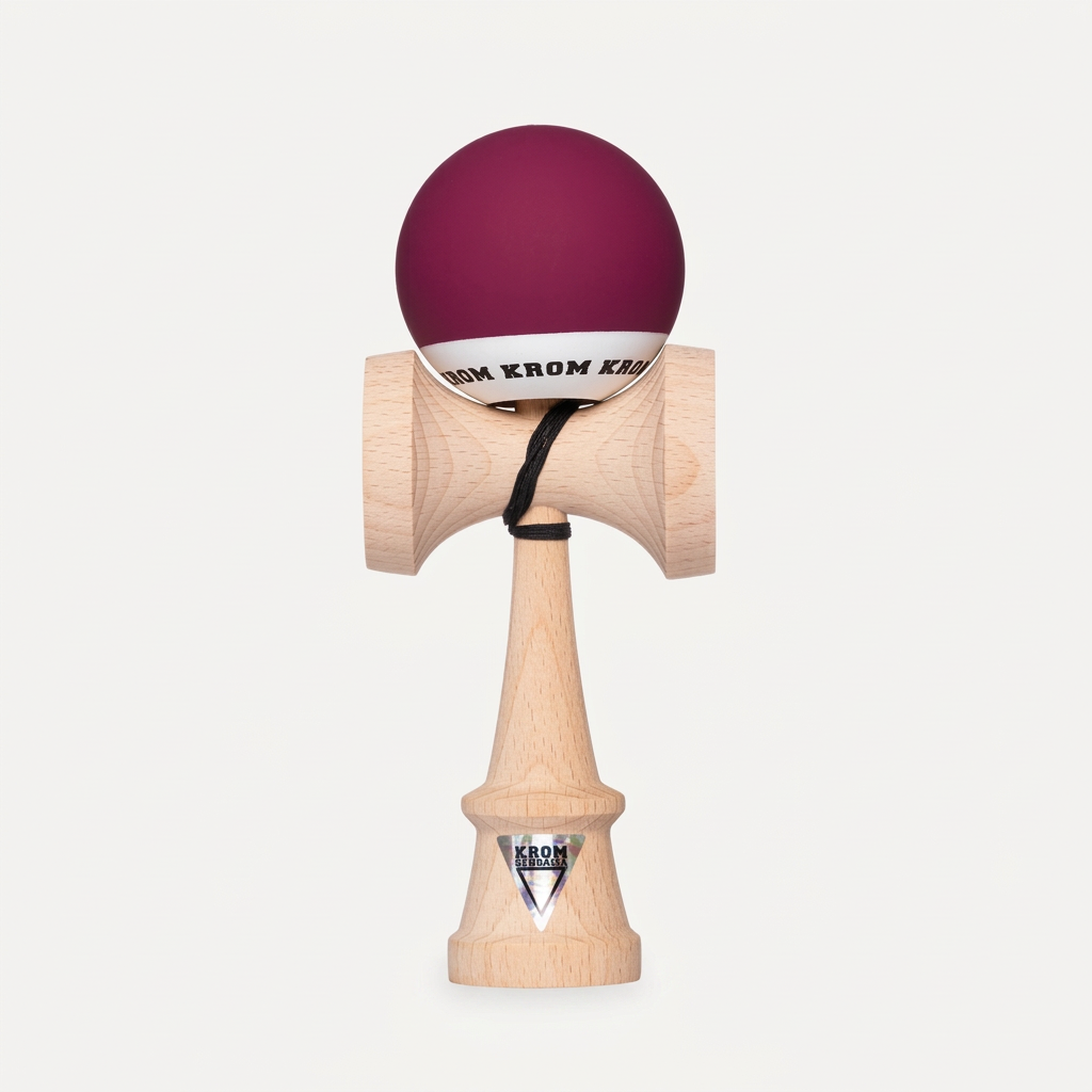 Kendama KROM POP Wine bordeaux