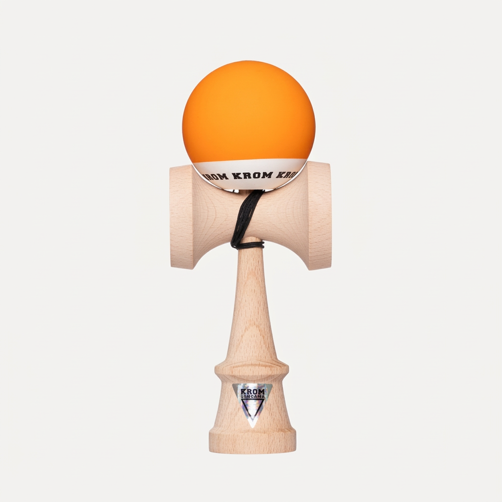 Kendama KROM POP Amber orange