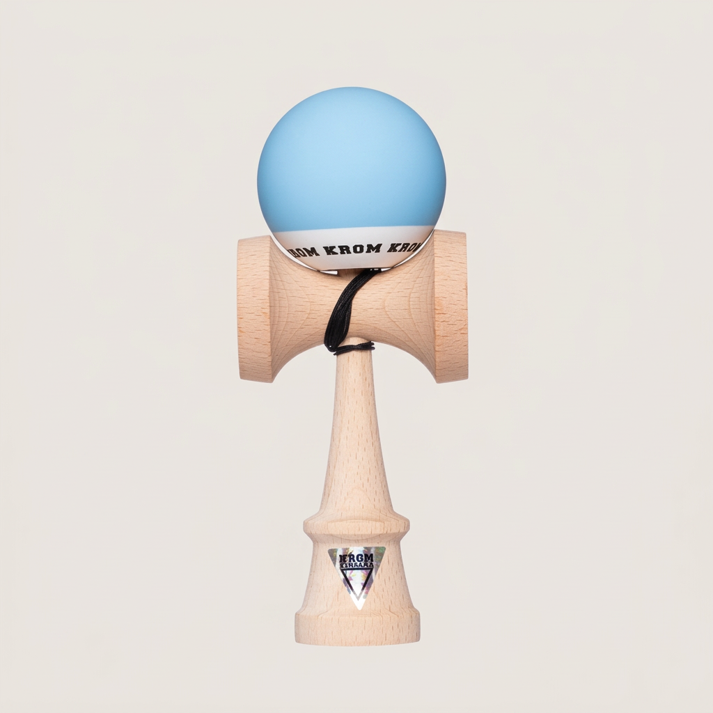 Kendama KROM POP Coral bleu clair