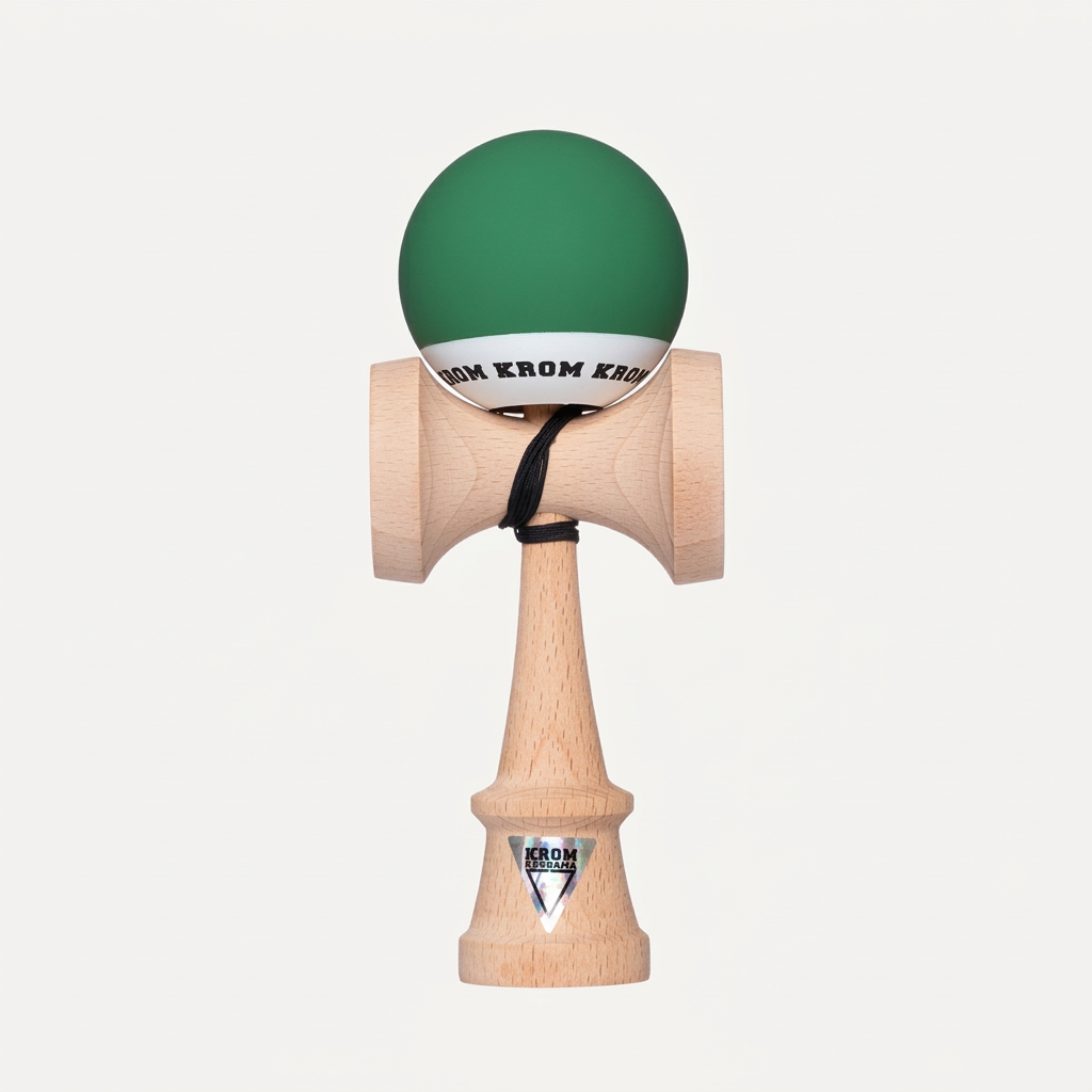 Kendama KROM POP Forest vert forêt, deuxième vue