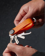 Porte-clés organiseur Orbitkey Active, coloris mandarine, photo 3