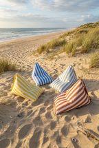 Pouf de plage – Berlingot nomade