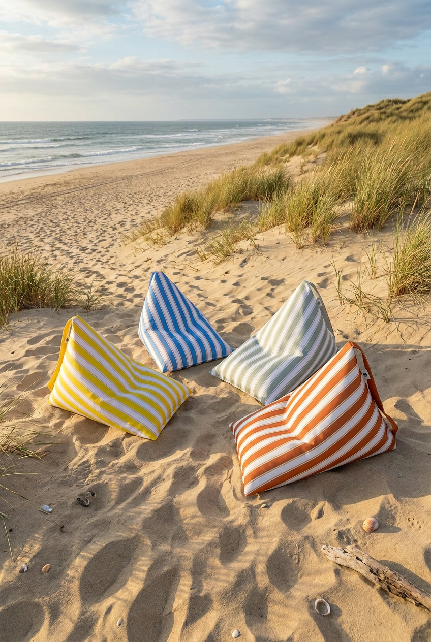 Pouf de plage – Berlingot nomade