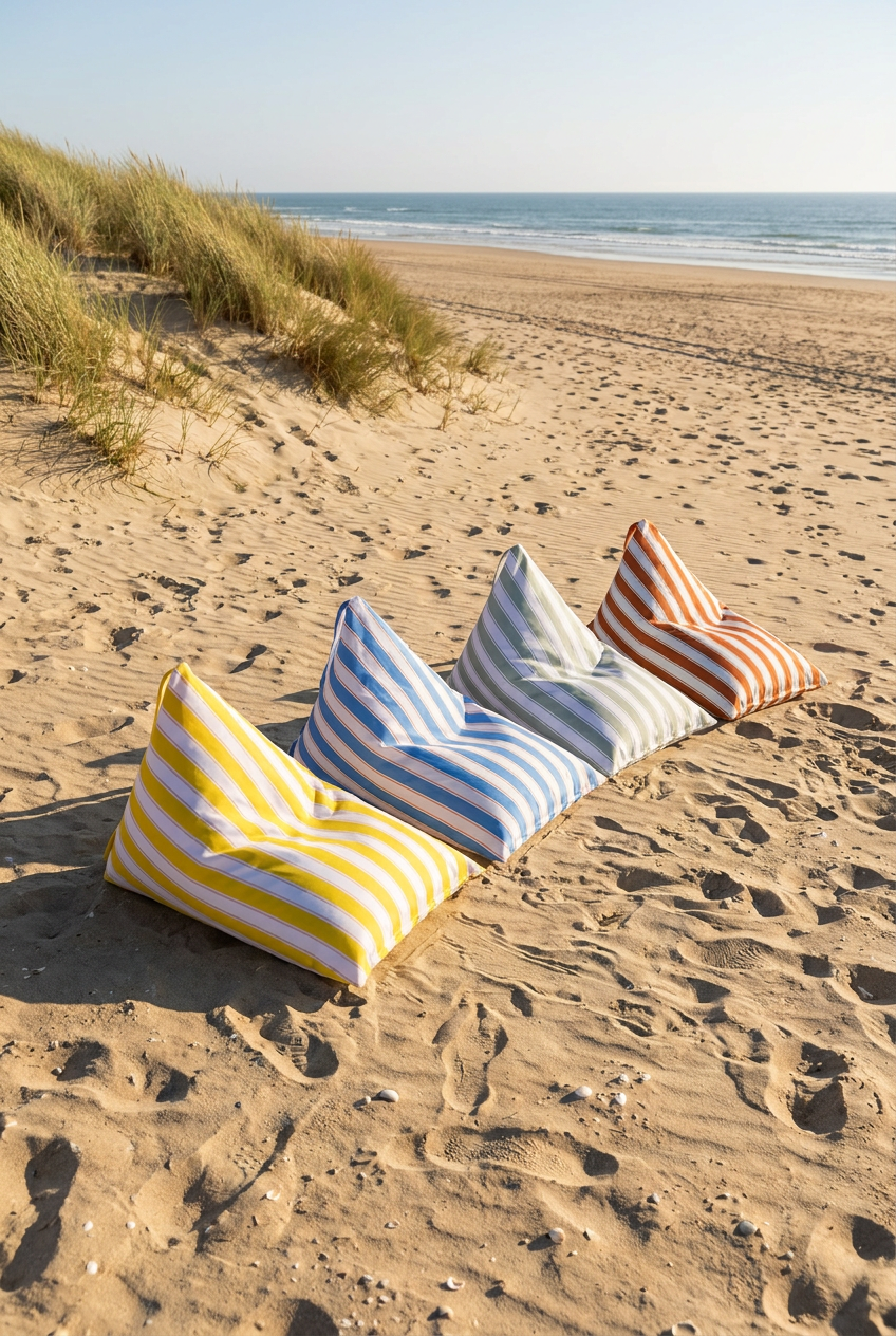Pouf de plage – Berlingot nomade