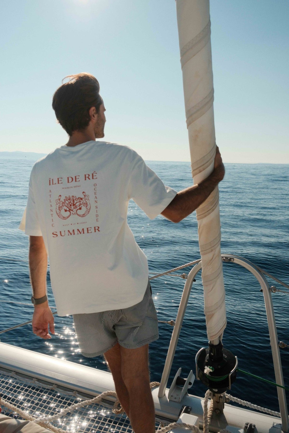 T-shirt oversize Summer île de Ré